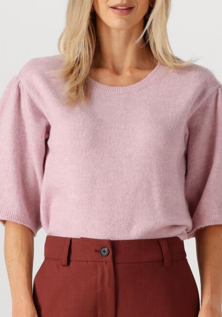 MODSTRÖM Haut PETRONELLAMD SS O-NECK en rose - large