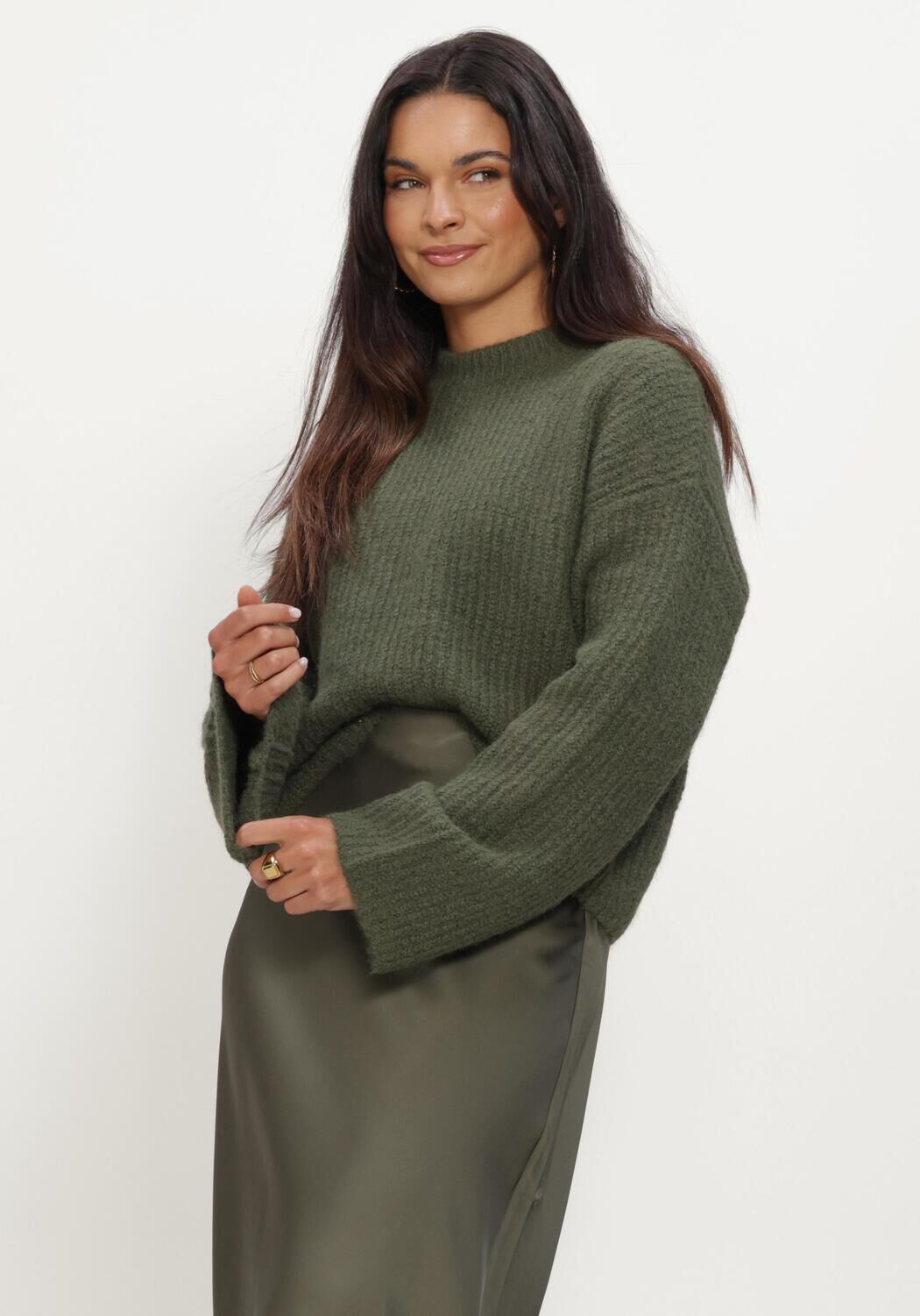 EDITED Pull SALOME JUMPER en vert - large