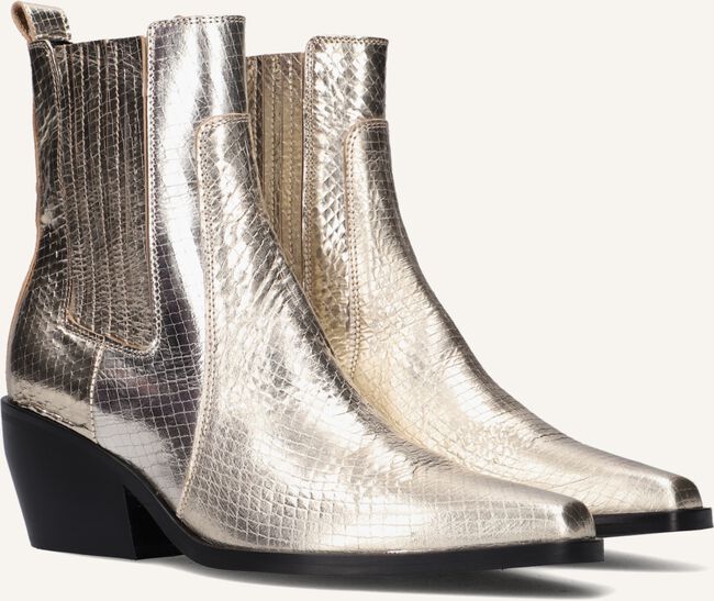 Gouden NOTRE-V Enkellaarsjes AQ312 Gouden NOTRE-V Enkellaarsjes AQ312 - large