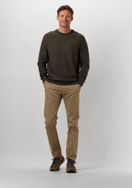 PME LEGEND Pull R-NECK AMERICAN CLASSIC BUCKLEY KNIT en vert - large