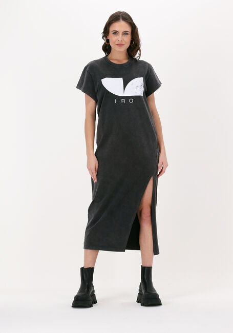 IRO Robe midi DAKOLY en gris - large