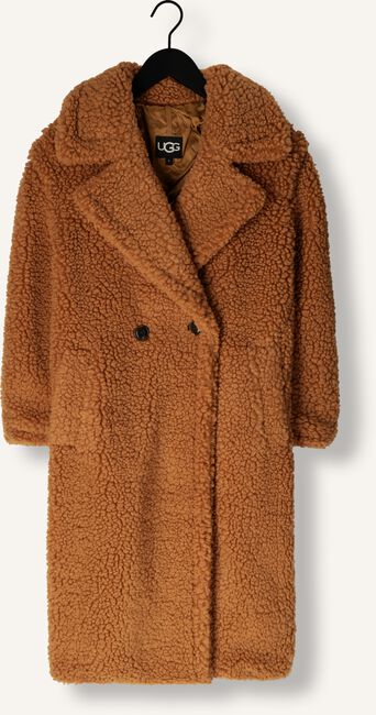 Camel UGG Teddy jas GERTRUDE LONG TEDDY COAT Camel UGG Teddy jas GERTRUDE LONG TEDDY COAT - large