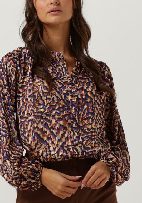 Paarse SECOND FEMALE Blouse AUDE SHIRT - large
