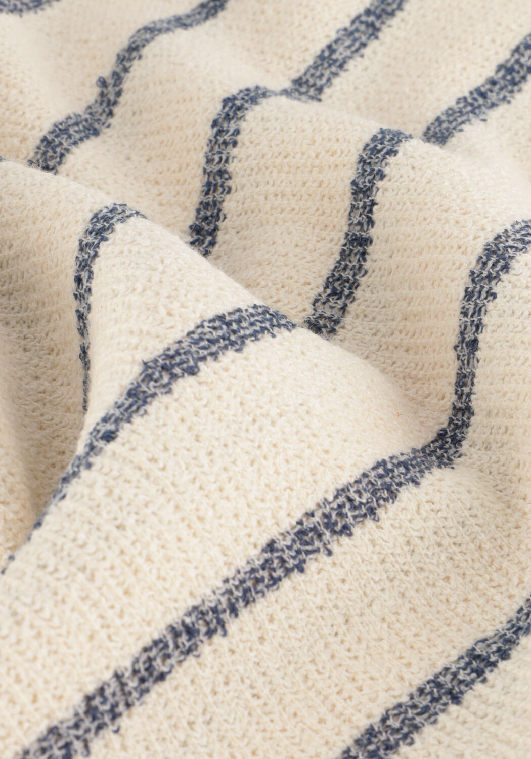 Blauwe SELECTED MEN T-shirt SLHDJANGO STRIPE SS O-NECK TEE - large