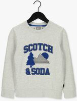 Lichtgrijze SCOTCH & SODA Sweater 167575-22-FWBM-D40