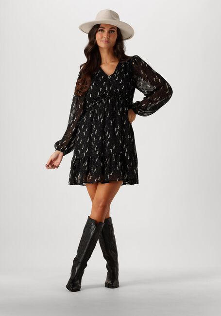 NEO NOIR Mini robe BETHIE FLOWER BRANCH DRESS en noir - large