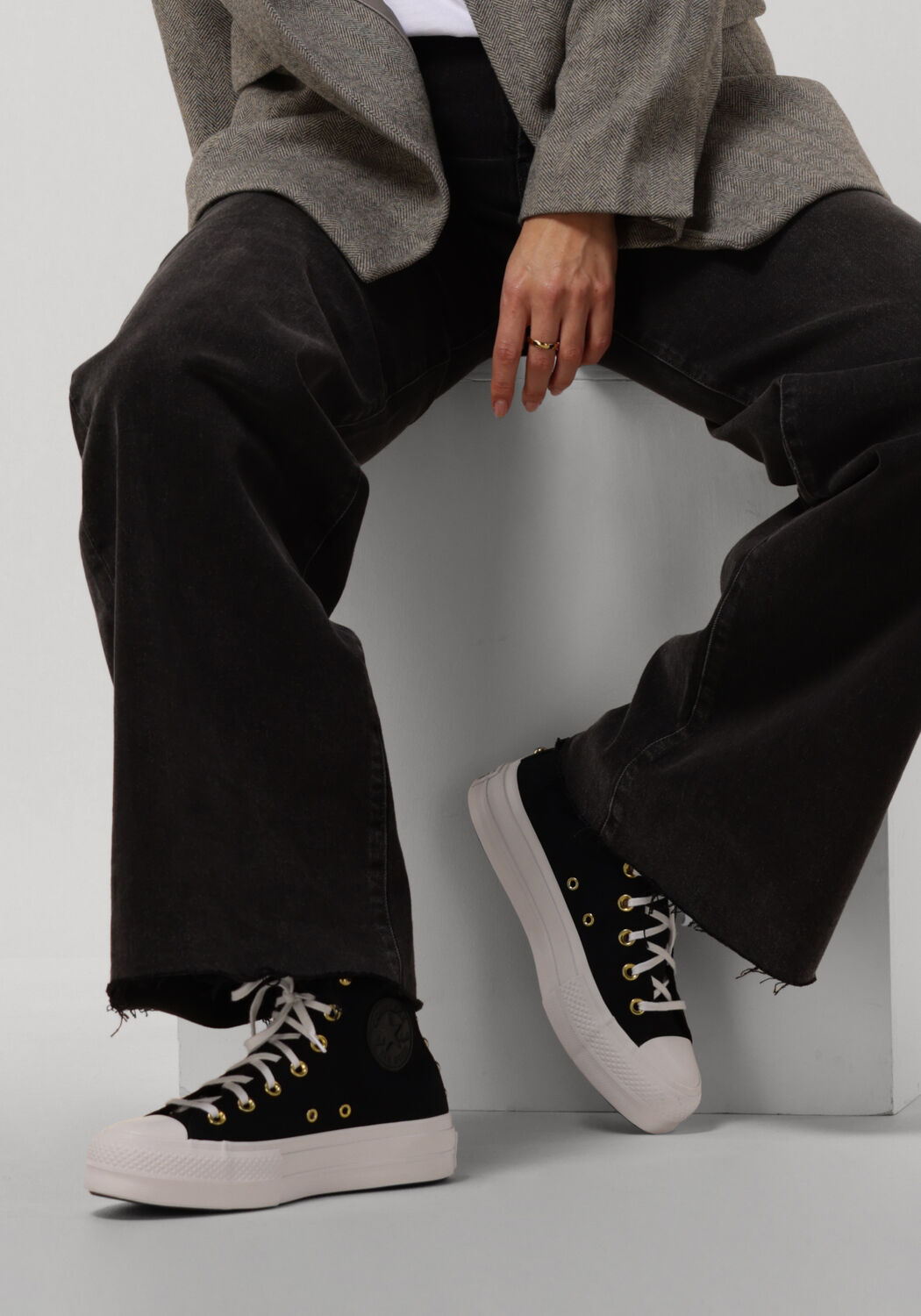 Zwarte CONVERSE Sneakers CHUCK TAYLOR ALL STAR LIFT PLATFORM - large