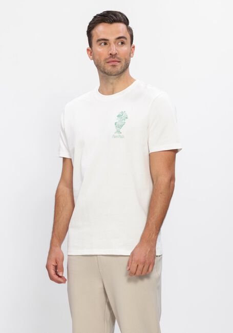 PURE PATH T-shirt EMBROIDERED VASE T-SHIRT en blanc - large