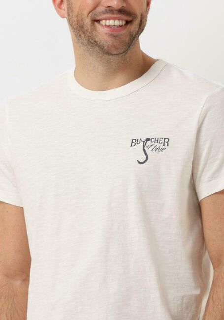 BUTCHER OF BLUE T-shirt FRESCO SMALL VINTAGE TEE Écru - large