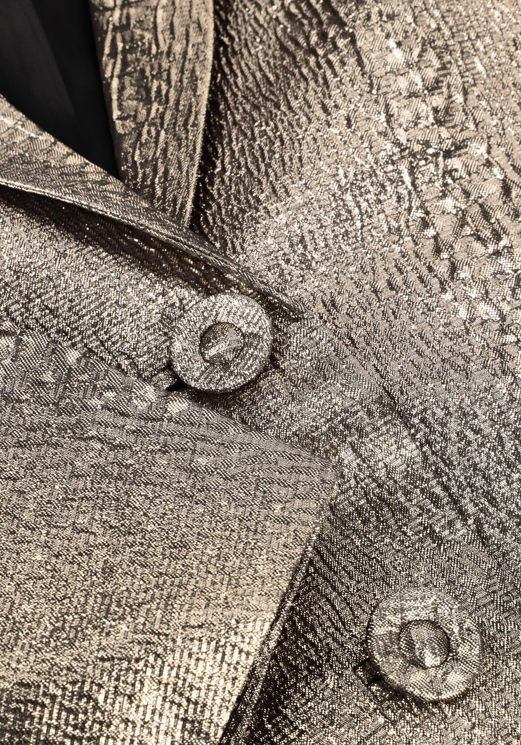 Gouden DEA KUDIBAL Blazer CRISTOBELLI - large