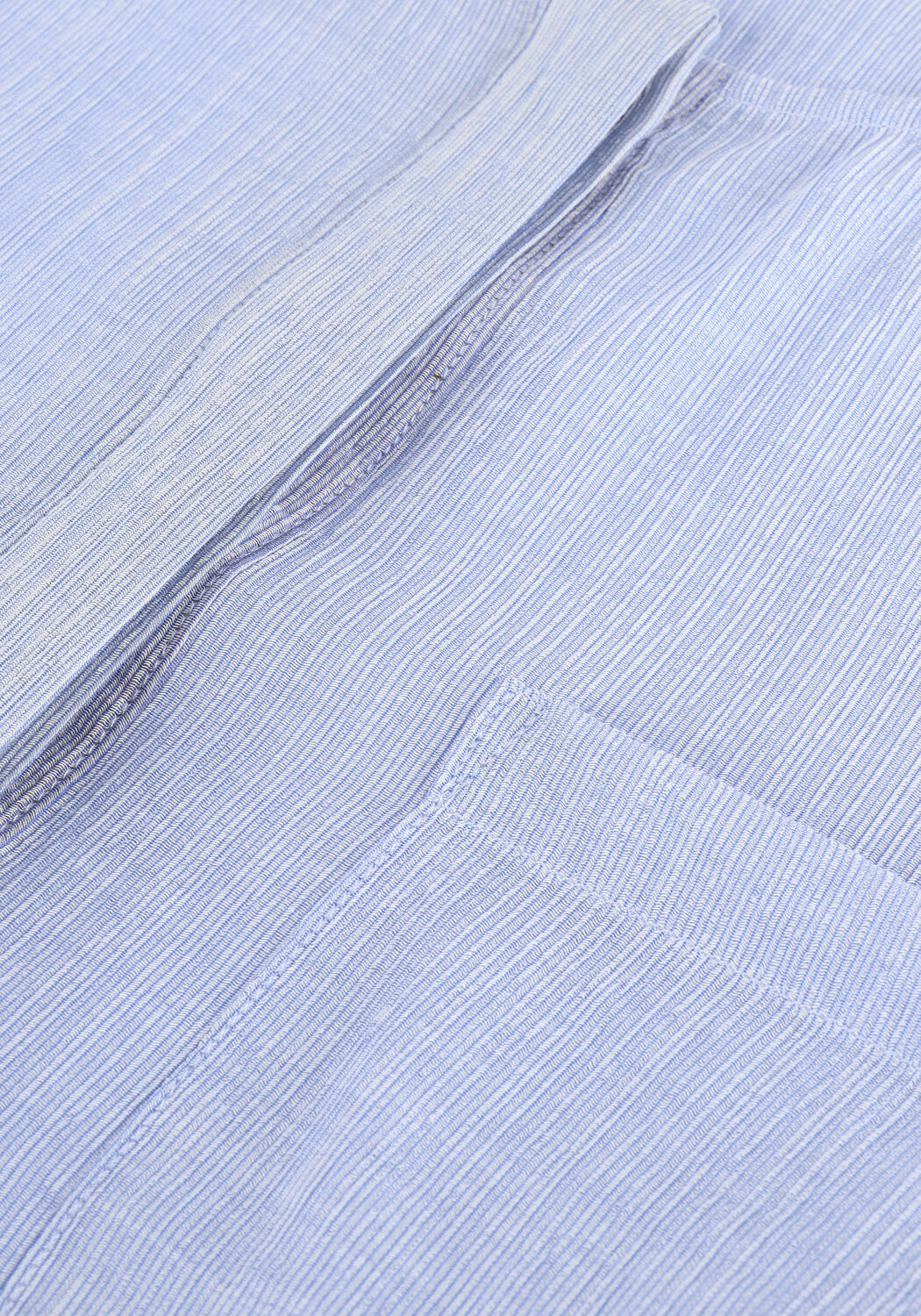 SIMPLE WOVEN BLOUSE COLETTE STRIPE Blouses Bleu clair - large