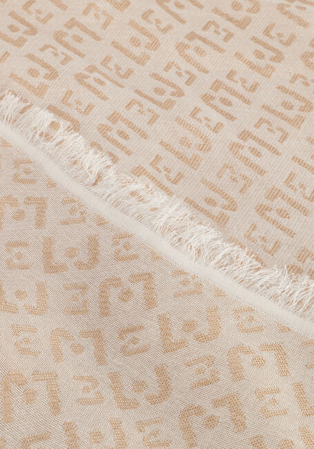 LIU JO LOGO SCARF Foulard en beige - large