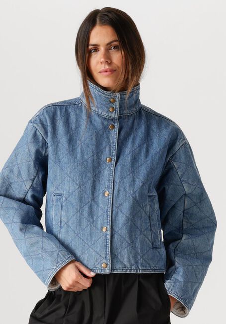 Blauwe BY-BAR Jack NAVE DENIM JACKET - large