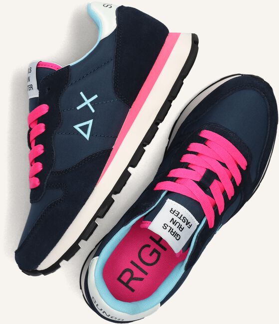 Blauwe SUN68 Sneakers ALLY SOLID NYLON Blauwe SUN68 Sneakers ALLY SOLID NYLON - large