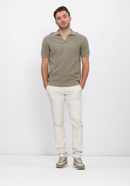 Groene DSTREZZED Polo KOSTAS POLO - large