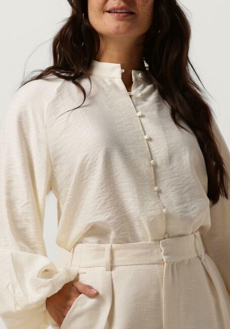 NEO NOIR CAMILLE SOLID BLOUSE Blouses Blanc - large