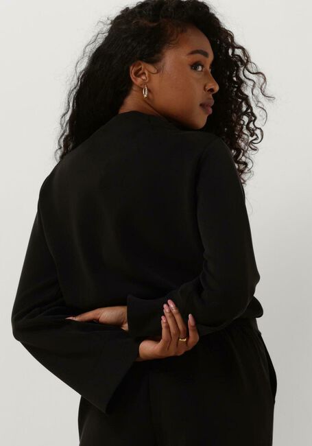 Zwarte MY ESSENTIAL WARDROBE Sweater ELLEMW COLLAR BLOUES - large