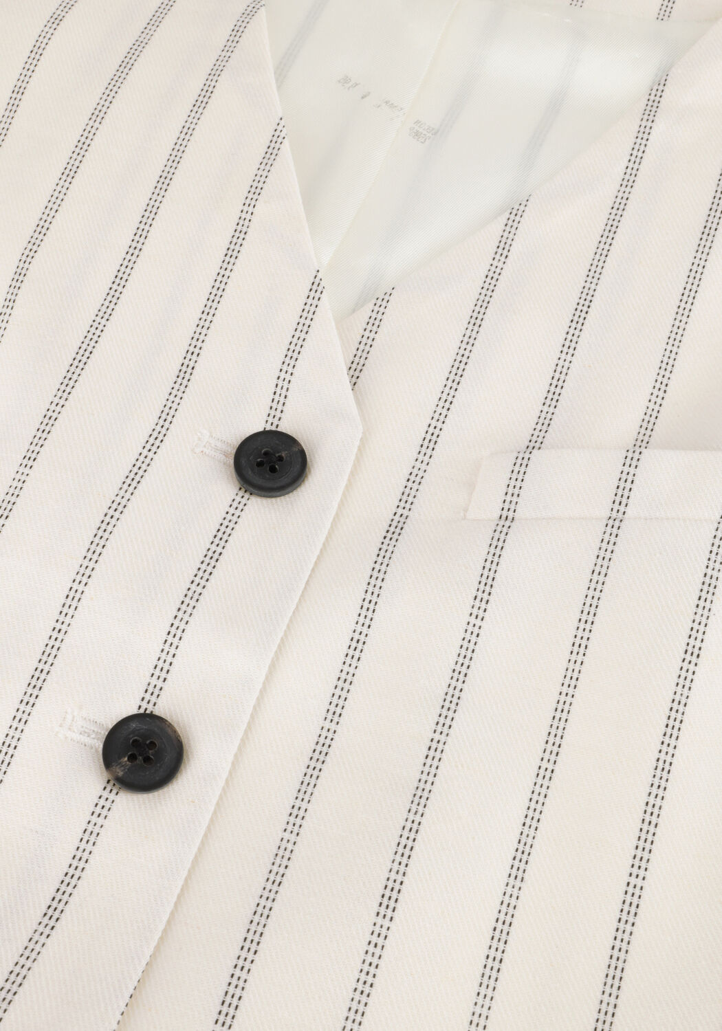 SECOND FEMALE Gilet ESANA WAISTCOAT en blanc - large