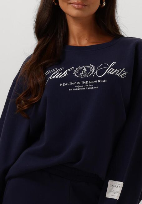 SOEURS DE PROVENCE Chandail LAURE SWEATER en bleu - large