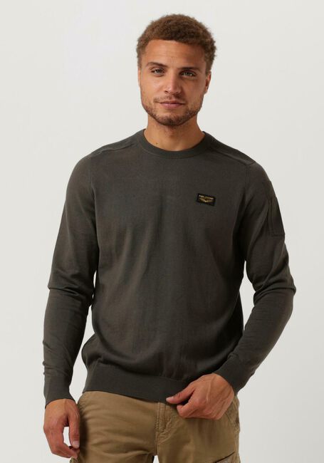 PME LEGEND Pull BUCKLEY KNIT en vert - large