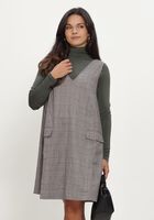 Y.A.S. Mini robe YASDAKOTA SL WIDE SPENCER DRESS en marron