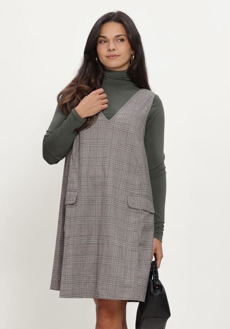 Y.A.S. Mini robe YASDAKOTA SL WIDE SPENCER DRESS en marron - large