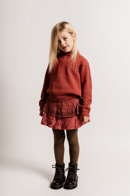 BAJE STUDIO Mini-jupe PAIGE Bordeaux - large