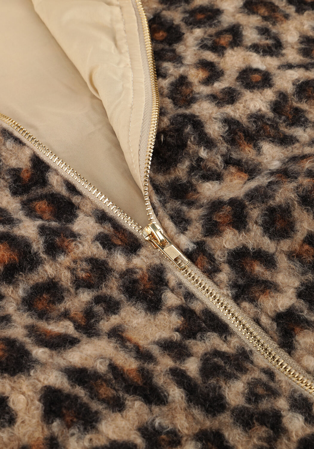 Bruine YDENCE Faux fur jas JACKET RORY - large