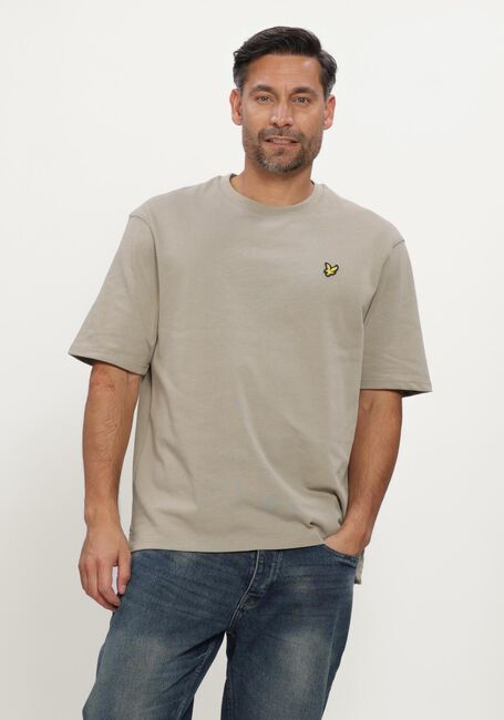 LYLE & SCOTT T-shirt HEAVYWEIGHT T-SHIRT Kaki - large