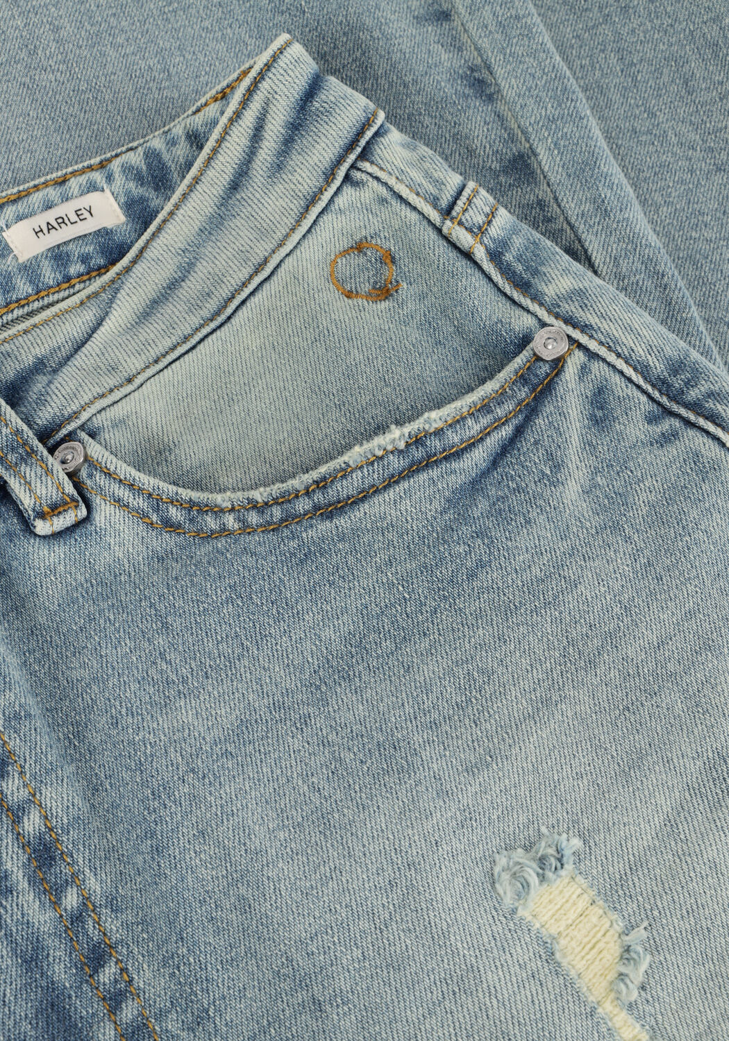 Blauwe CIRCLE OF TRUST Wide jeans HARLEY DNM - large