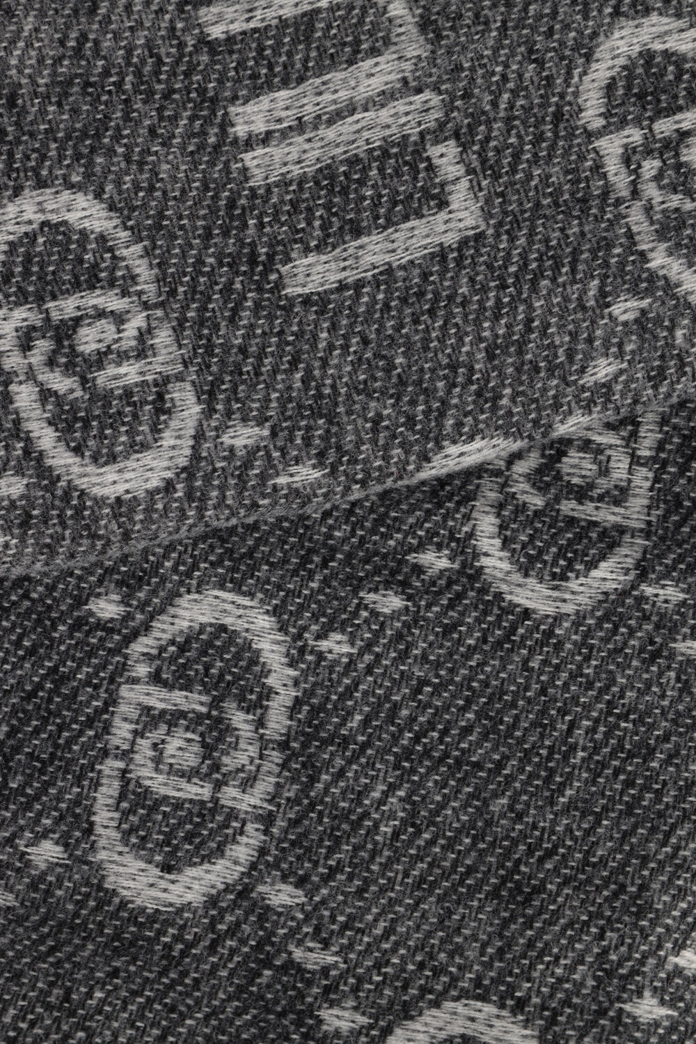 Grijze LIU JO Sjaal LOGO CLOACK - large