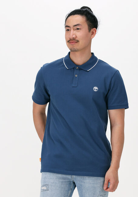 TIMBERLAND Polo SS MILLERS RIVER en bleu - large