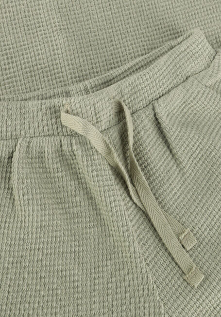 QUINCY MAE  WAFFLE TEE + SHORT SET SAGE Olive - large