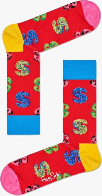 HAPPY SOCKS Chaussettes ANDY WARHOL DOLLAR - large