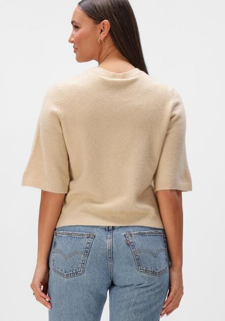 MINUS Gilet MSJANNA KNIT CARDIGAN en beige - large