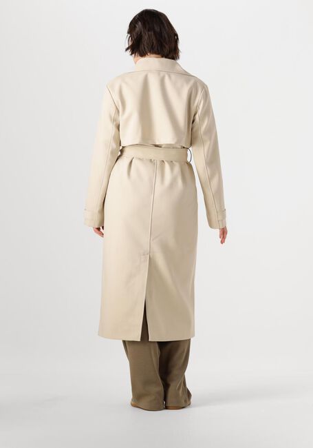 Beige NOTRE-V Jassen NV-FAE LONG COAT - large