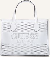 Witte GUESS Handtas KATEY PERF SMALL TOTE - medium