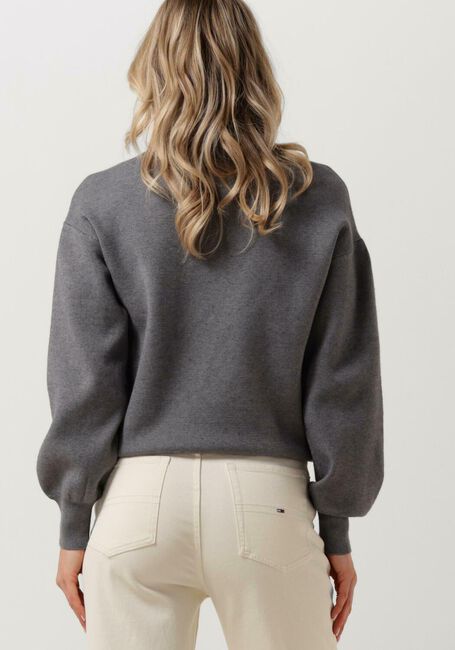 Lichtgrijze MINUS Trui LUPI KNIT PULLOVER - large