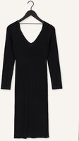 NOTES DU NORD Robe midi CHRISTINE KNITTED DRESS en noir NOTES DU NORD Robe midi CHRISTINE KNITTED DRESS en noir - medium