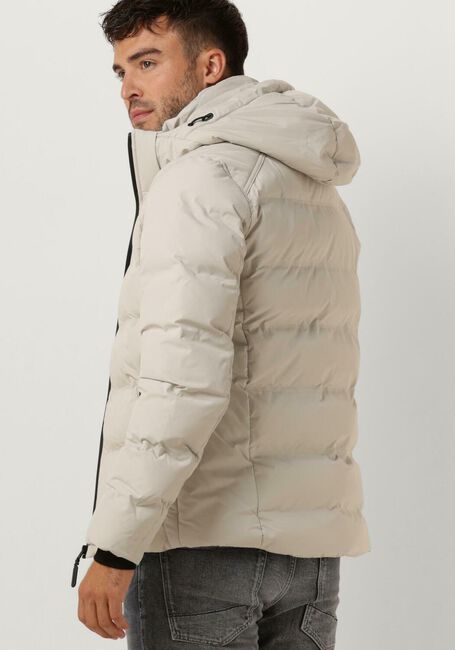 Beige CAST IRON Gewatteerde jas HOODED JACKET DEWSTER SPEEDGUARD - large