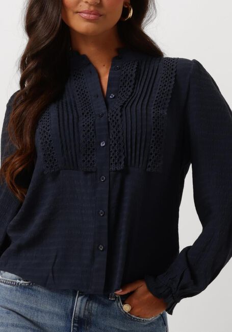 Donkerblauwe LOLLYS LAUNDRY  ARIELLL SHIRTLS - large