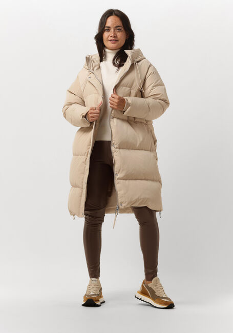 SILVIAN HEACH Veste matelassé LONG DOWN JACKET IBAR en beige - large