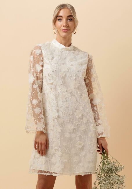 Gebroken wit Y.A.S.  YASRACHEL LS DRESS - CELEB - large