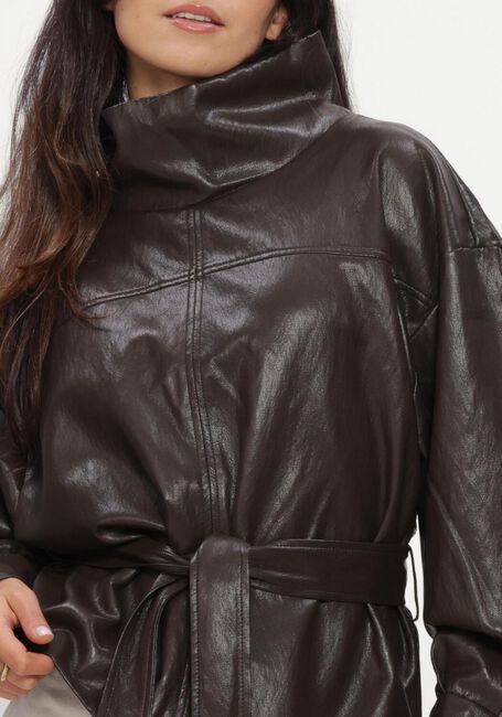 CO'COUTURE Jack GITTCC FUNNEL NECK BLOUSE en marron - large