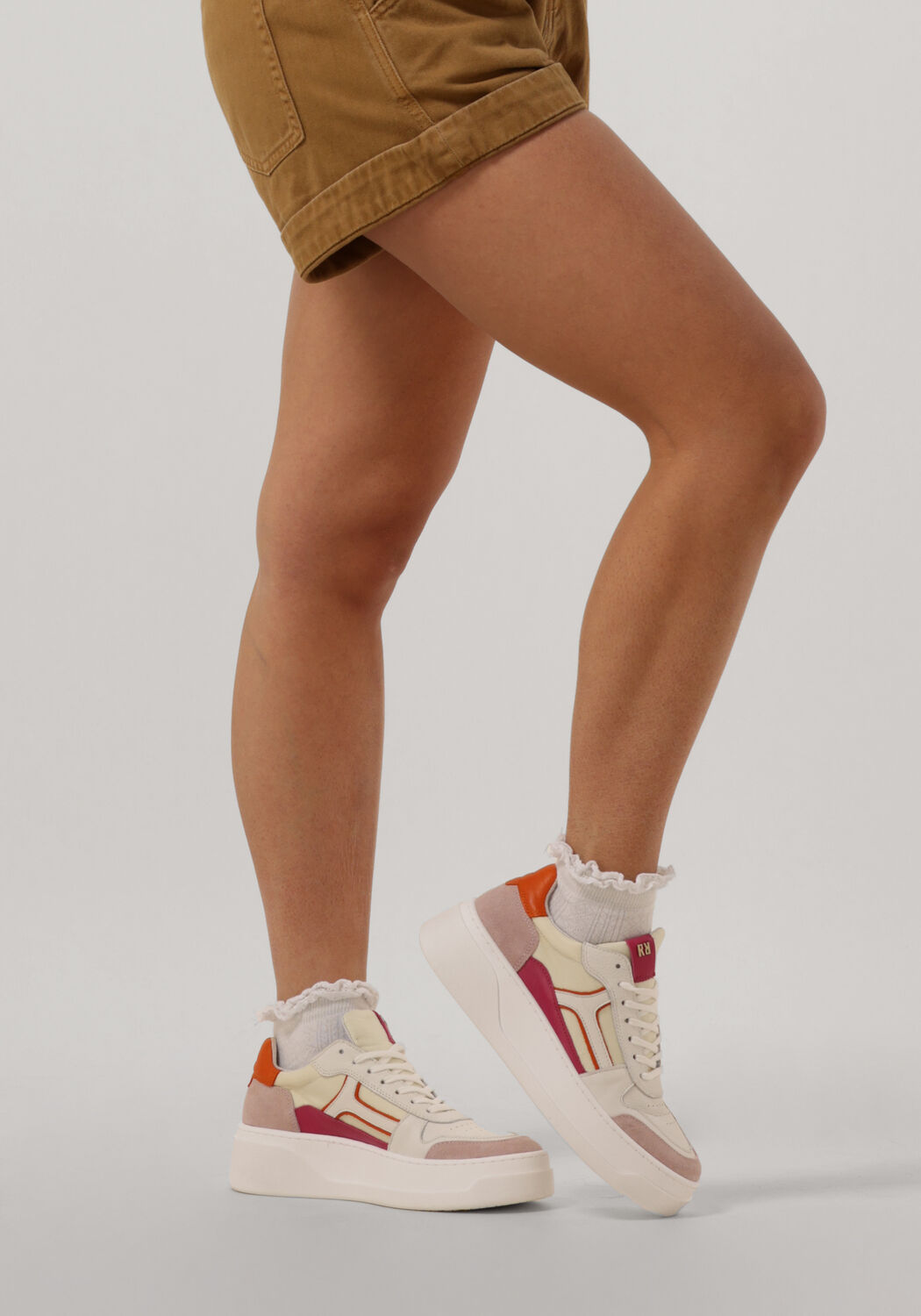 Oranje RED-RAG Sneakers 76632 - large