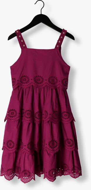 Roze SCOTCH & SODA Mini jurk LAYERED BRODERIE ANGLAISE MIDI DRESS - large