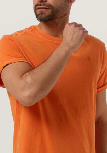 Oranje G-STAR RAW T-shirt LASH R T S/S - large