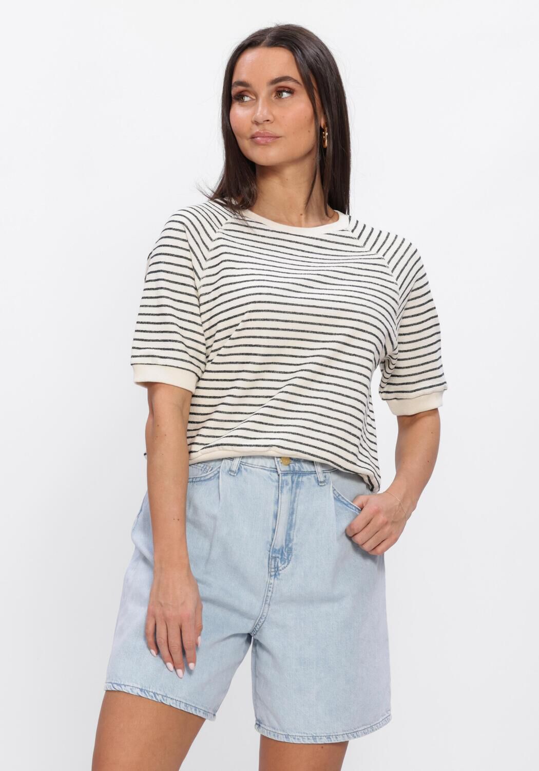 Zand BY-BAR Tops & T-shirts NEVA HEAVY STRIPE - large