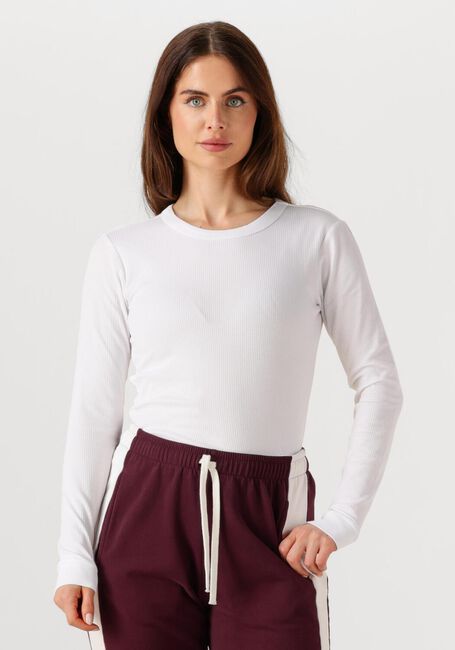 PENN & INK LONGSLEEVE W25F1745 Hauts & T-shirts en blanc - large