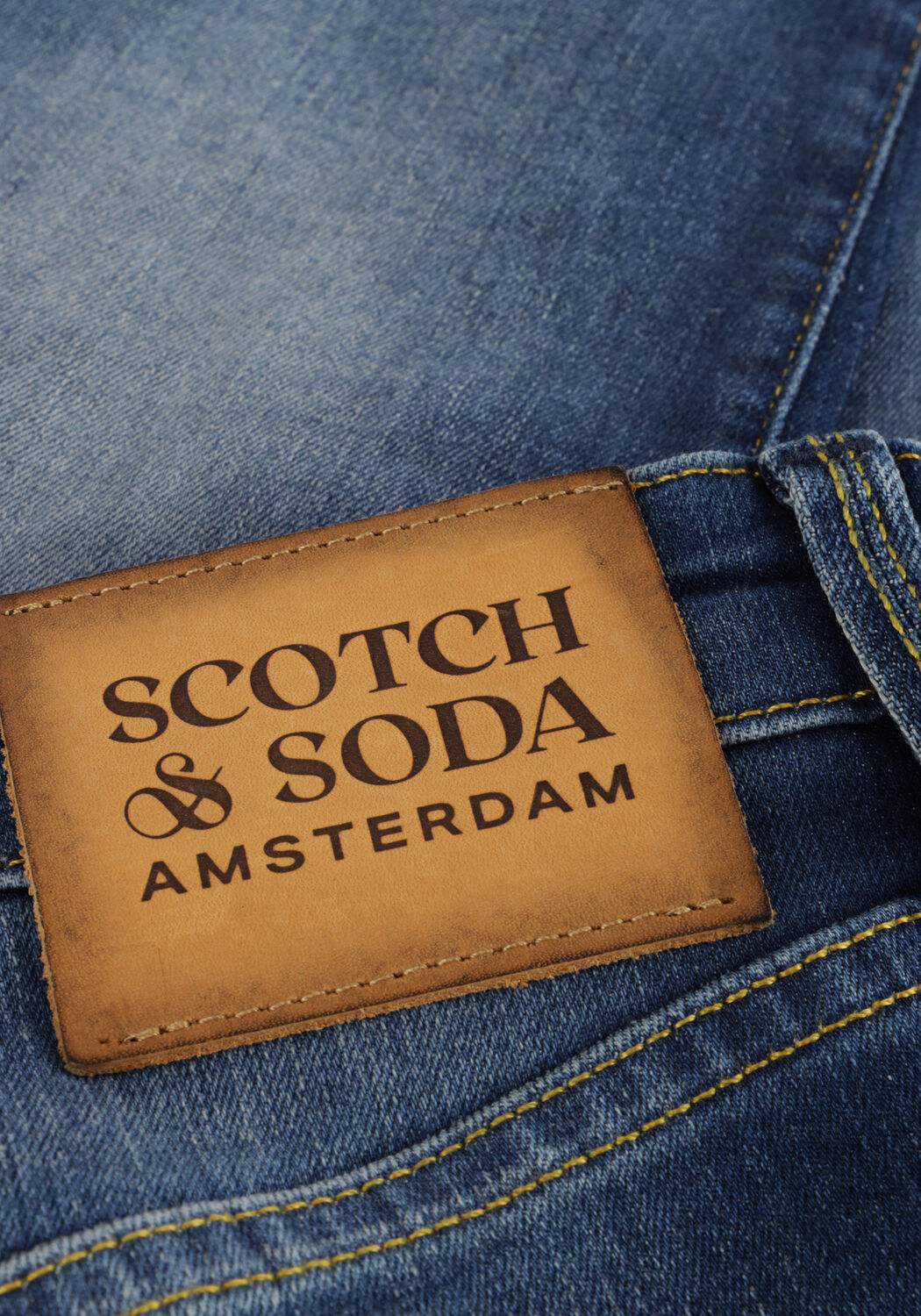 Blauwe SCOTCH & SODA Slim fit jeans ESSENTIALS RALSTON SLIM JEANS - large